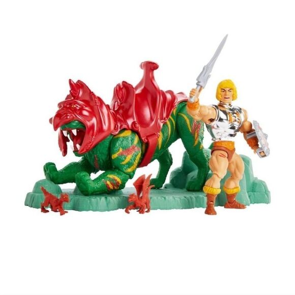 NIB Masters of the Universe MOTU Battlefield Warriors Retro Battle Armor He-Man - Picture 2 of 7